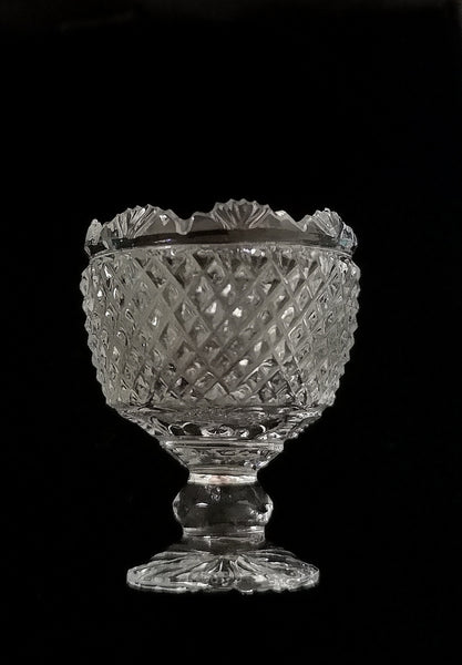Diamond Cut Footed Centrepiece