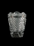 Square Shaped Diamond Cut Vase